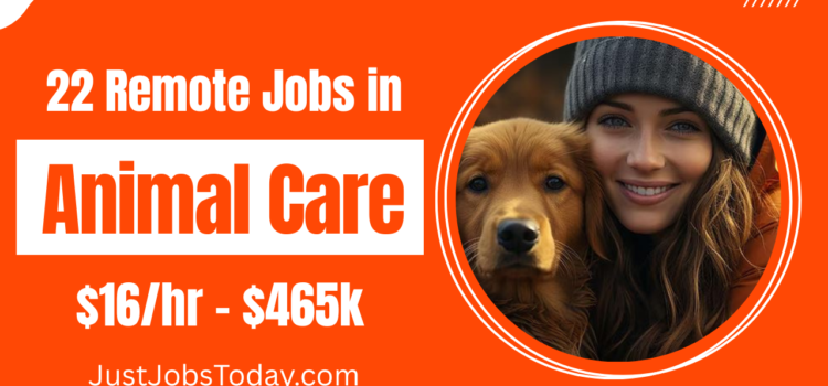22 Remote Jobs in Animal Care