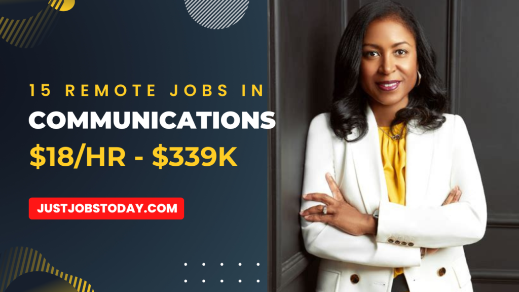 Remote Jobs in Communications