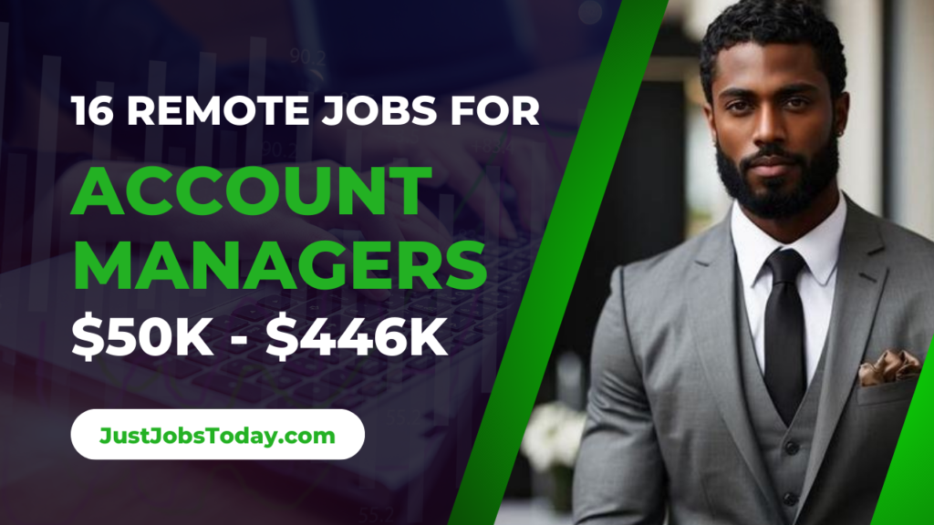 Remote Jobs for Account Managers