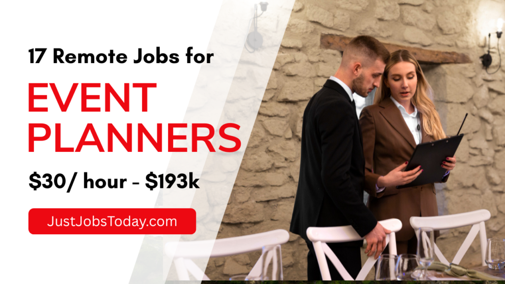 Remote Jobs for Event Planners Remote Jobs for Event Planners
