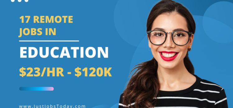 17 Remote Jobs in Education