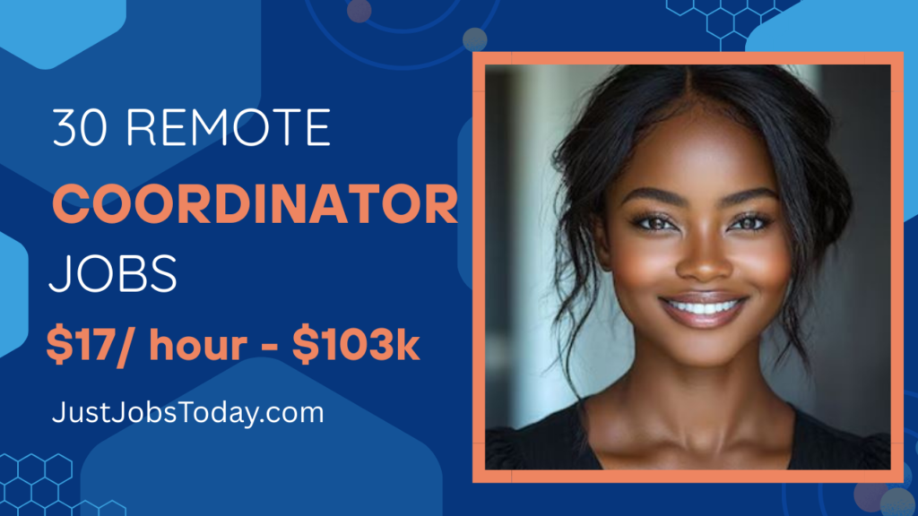 Remote Coordinator Jobs