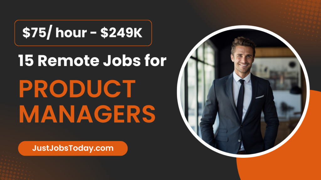 Remote Jobs for Product Managers