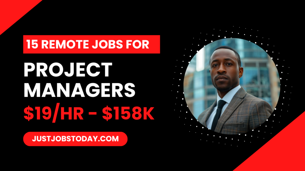 Remote Jobs for Project Managers