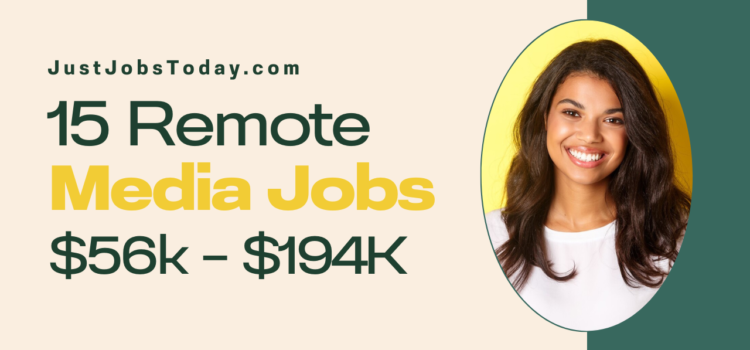 15 Remote Media Jobs 15 Remote Media Jobs
