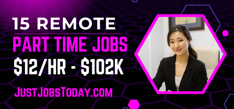 15 Remote Part Time Jobs 15 Remote Part Time Jobs