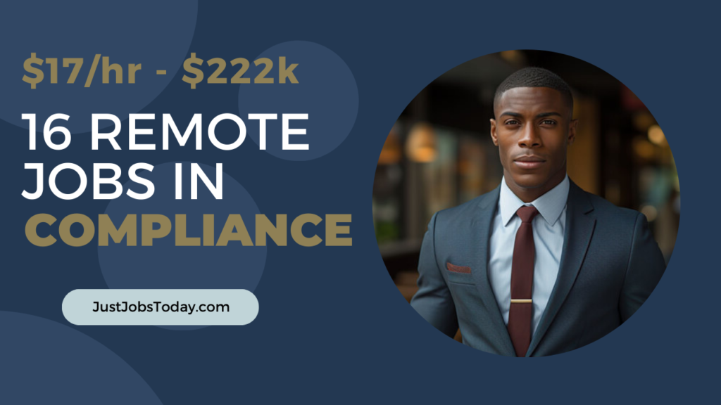Remote Jobs in Compliance
