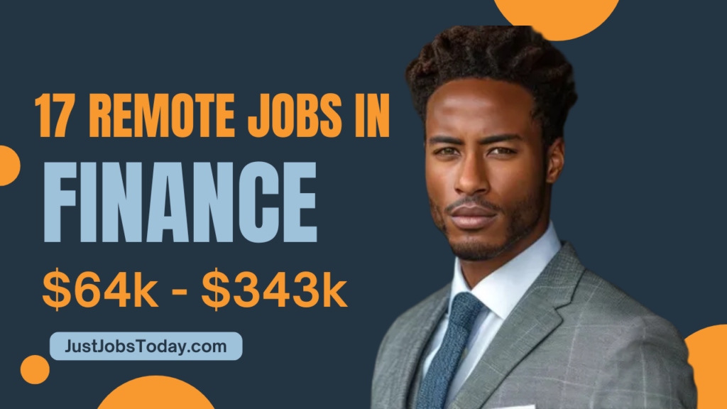Remote Jobs in Finance