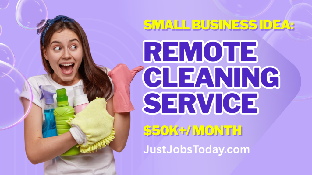 Remote Cleaning Service
