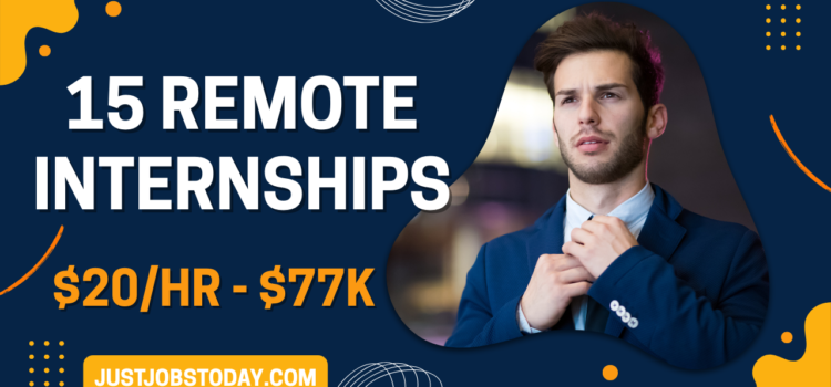 15 Remote Internships