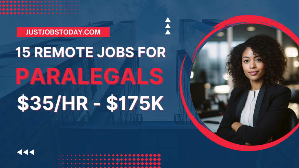 Remote Jobs for Paralegals