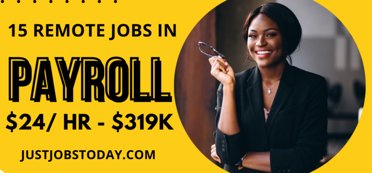 Remote Jobs in Payroll