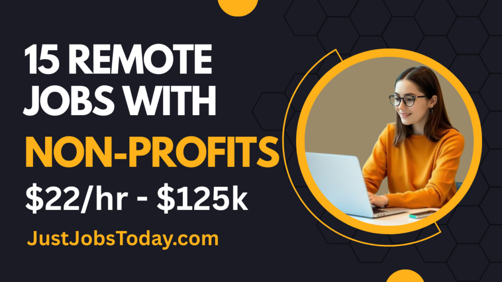 Remote Jobs with Non-Profits