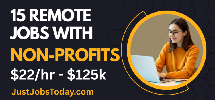 Remote Jobs with Non-Profits