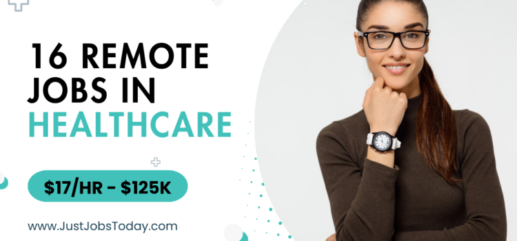 Remote Jobs in Healthcare