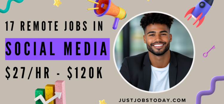 Remote Jobs in Social Media