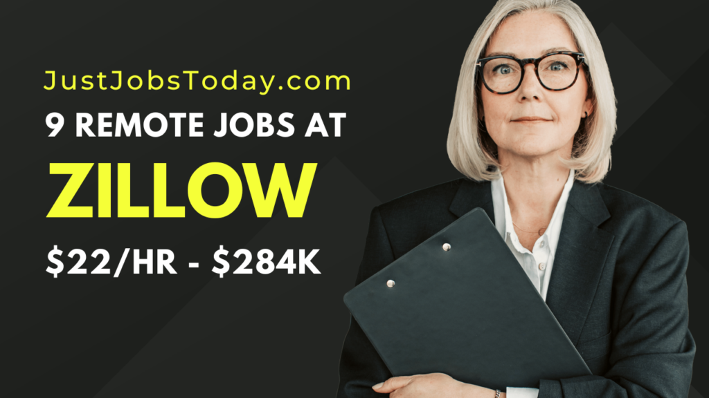 9 Remote Jobs at Zillow
