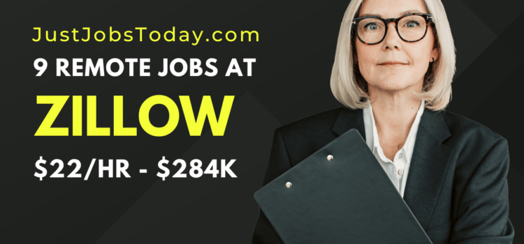 9 Remote Jobs at Zillow