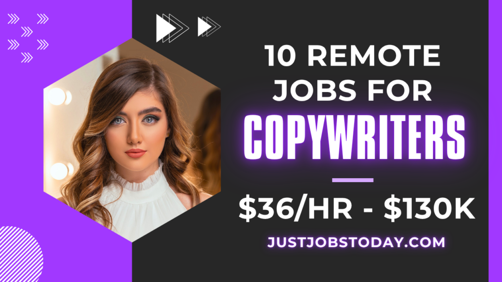 Remote Jobs for Copywriters