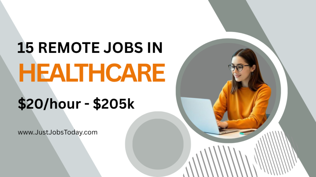 Remote Jobs in Healthcare