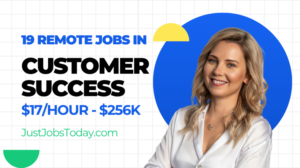 Remote Jobs in Customer Success